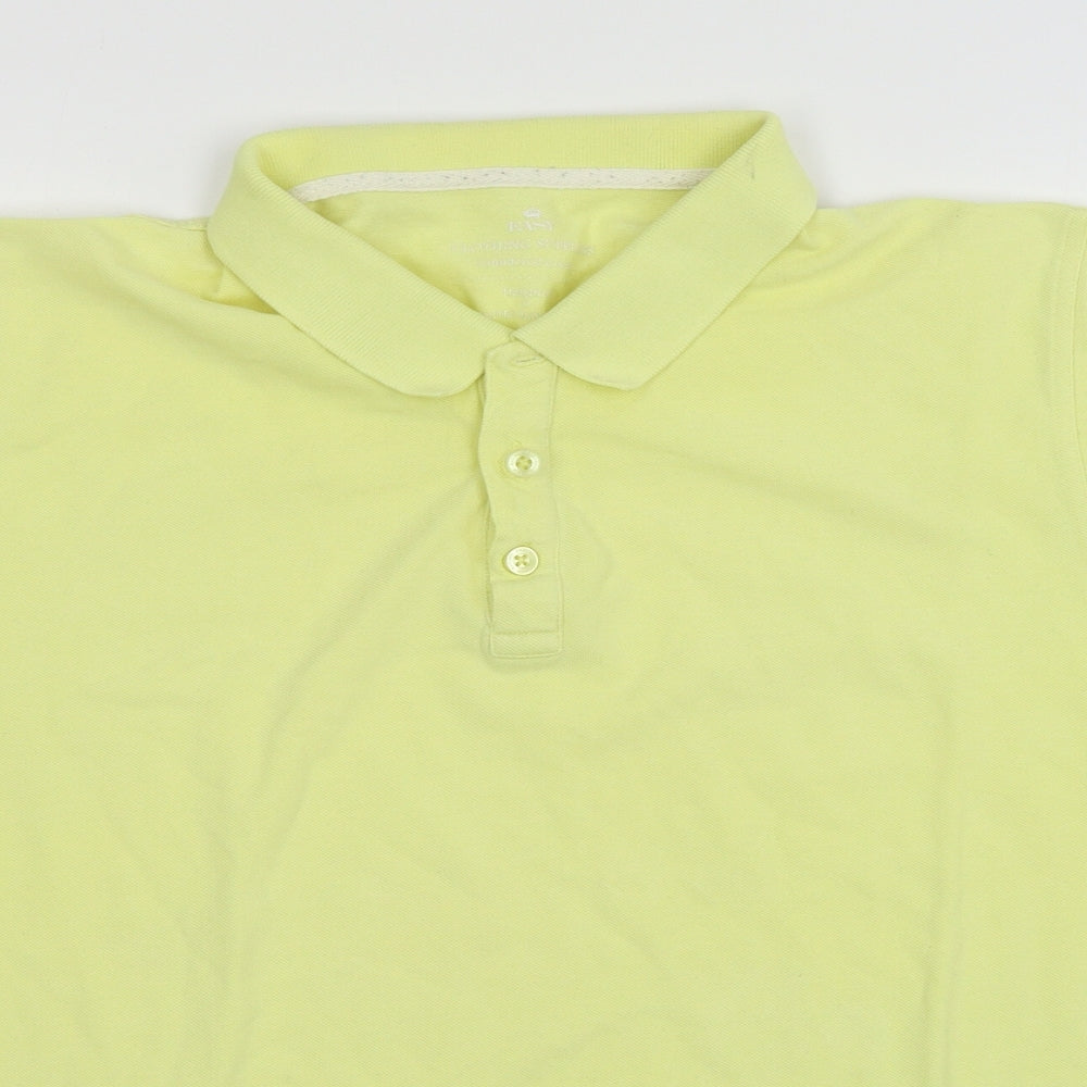 Easy Mens Yellow  Jersey  Polo Size XL