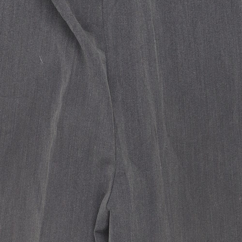 Womens UK Size 16 Preworn Regular Fit  Grey Trousers