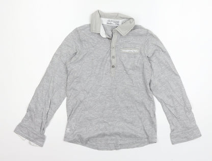 NEXT Boys Grey  Jersey Basic T-Shirt Size 9 Years