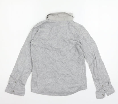 NEXT Boys Grey  Jersey Basic T-Shirt Size 9 Years