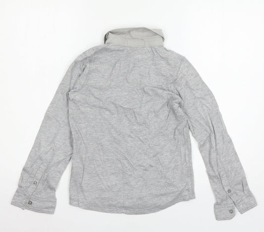 NEXT Boys Grey  Jersey Basic T-Shirt Size 9 Years