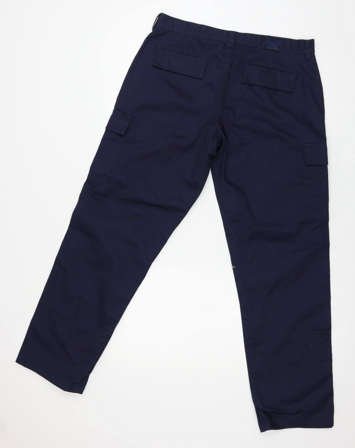 Womens UK Size 12 Uneek Regular Fit  Blue Trousers
