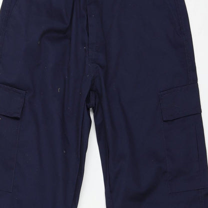 Womens UK Size 12 Uneek Regular Fit  Blue Trousers