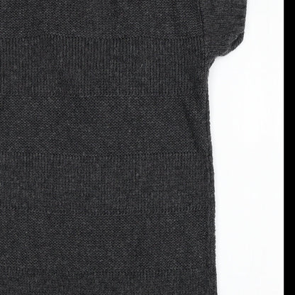 Womens UK Size S ICHI Grey Pullover Jumper