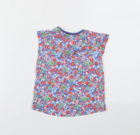 TU Girls Multicoloured Floral  Basic T-Shirt Size 6-9 Months