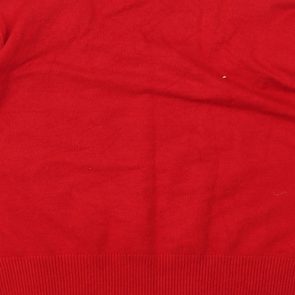 Womens UK Size 20 Roman Red Pullover Jumper