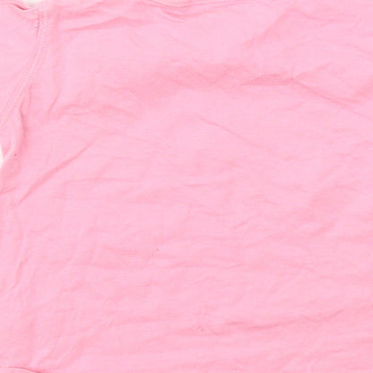 NEXT Girls Pink   Basic T-Shirt Size 12-18 Months