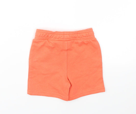 Primark Boys Orange   Capri Trousers Size 6-9 Months