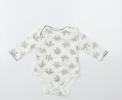 Little Me Girls Multicoloured Floral  Babygrow One-Piece Size 6-9 Months