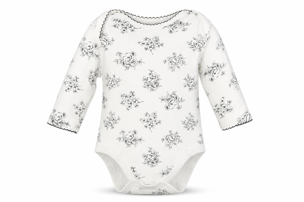 Little Me Girls Multicoloured Floral  Babygrow One-Piece Size 6-9 Months