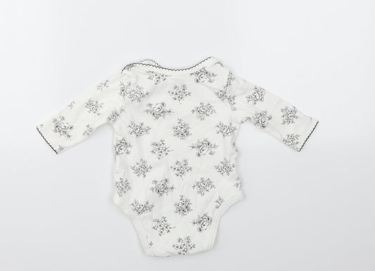 Little Me Girls Multicoloured Floral  Babygrow One-Piece Size 6-9 Months