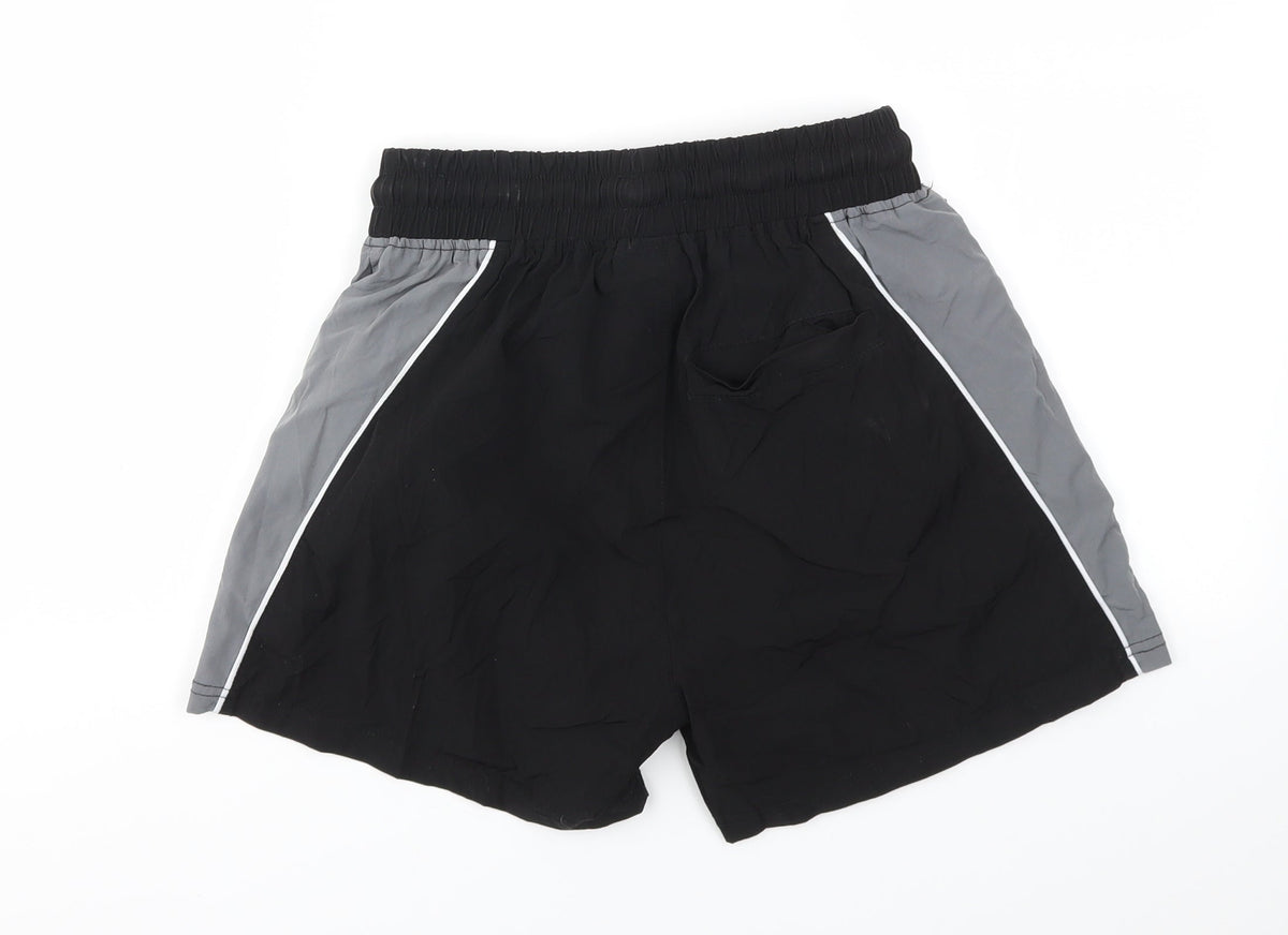 BK Boys Black   Sweat Shorts Size S