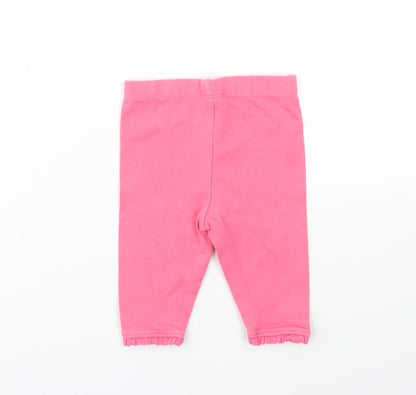 Primark Girls Pink   Capri Leggings Size 3-6 Months