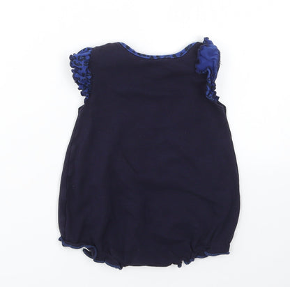 MAJESTICS Baby Blue   Babygrow One-Piece Size 12 Months