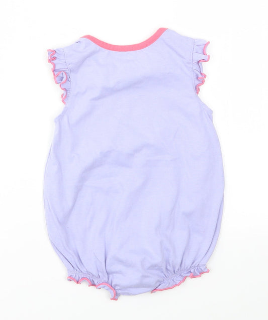 Majestic Girls Purple   Babygrow One-Piece Size 18 Months