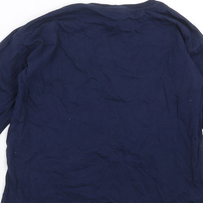 George Girls Blue   Basic T-Shirt Size 10-11 Years  - #tiana