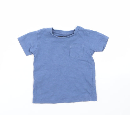 NEXT Boys Blue   Basic T-Shirt Size 6-9 Months
