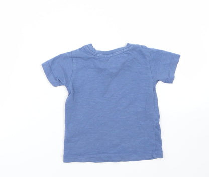 NEXT Boys Blue   Basic T-Shirt Size 6-9 Months