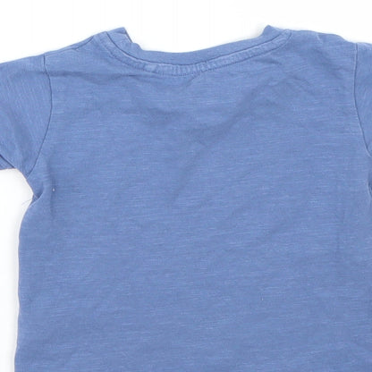 NEXT Boys Blue   Basic T-Shirt Size 6-9 Months