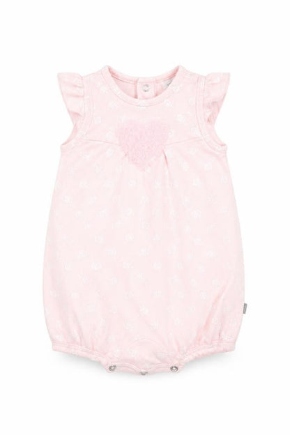 Petti lem Girls Pink Floral  Babygrow One-Piece Size 6-9 Months