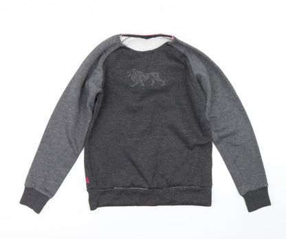 Lonsdale Womens Grey   Pullover Sweatshirt Size M