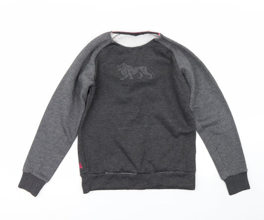 Lonsdale Womens Grey   Pullover Sweatshirt Size M