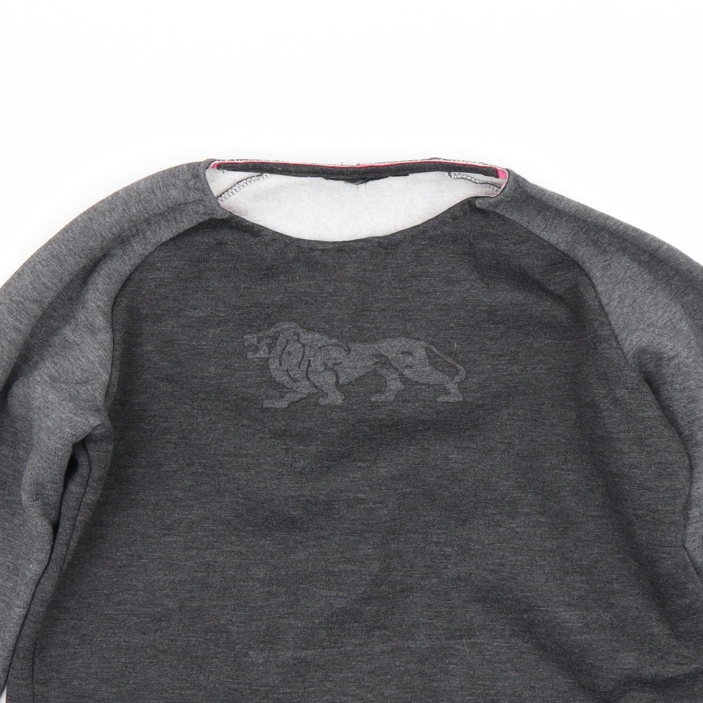 Lonsdale Womens Grey   Pullover Sweatshirt Size M