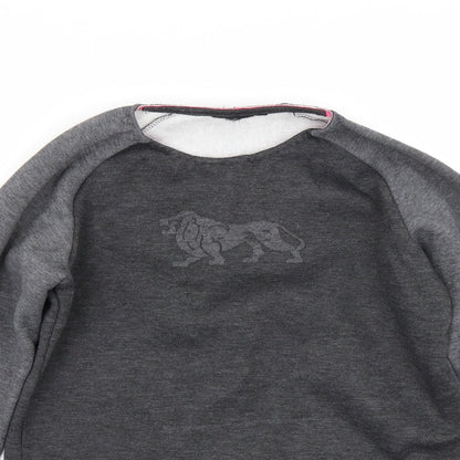 Lonsdale Womens Grey   Pullover Sweatshirt Size M