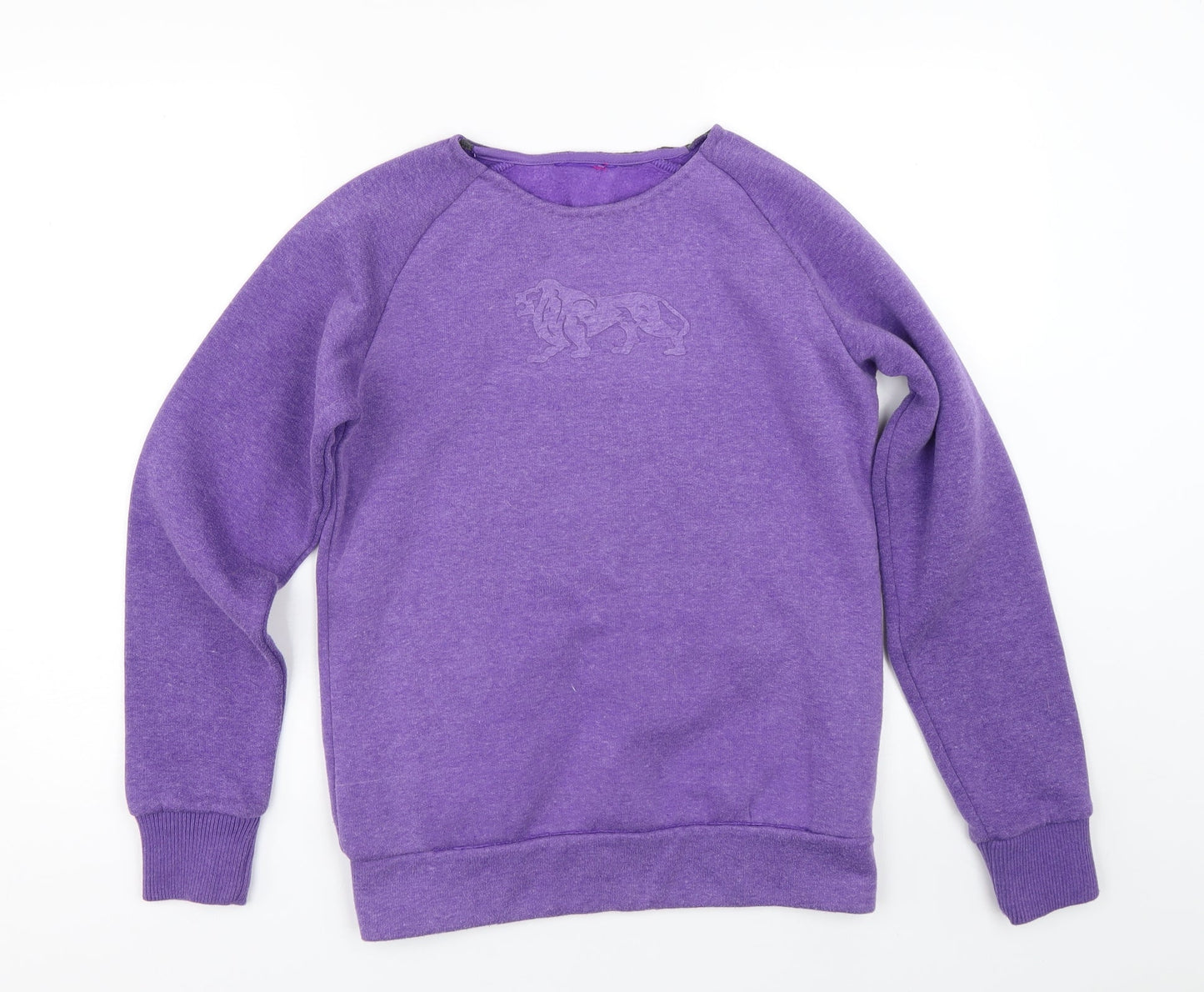 Lonsdale Womens Purple   Pullover Sweatshirt Size M