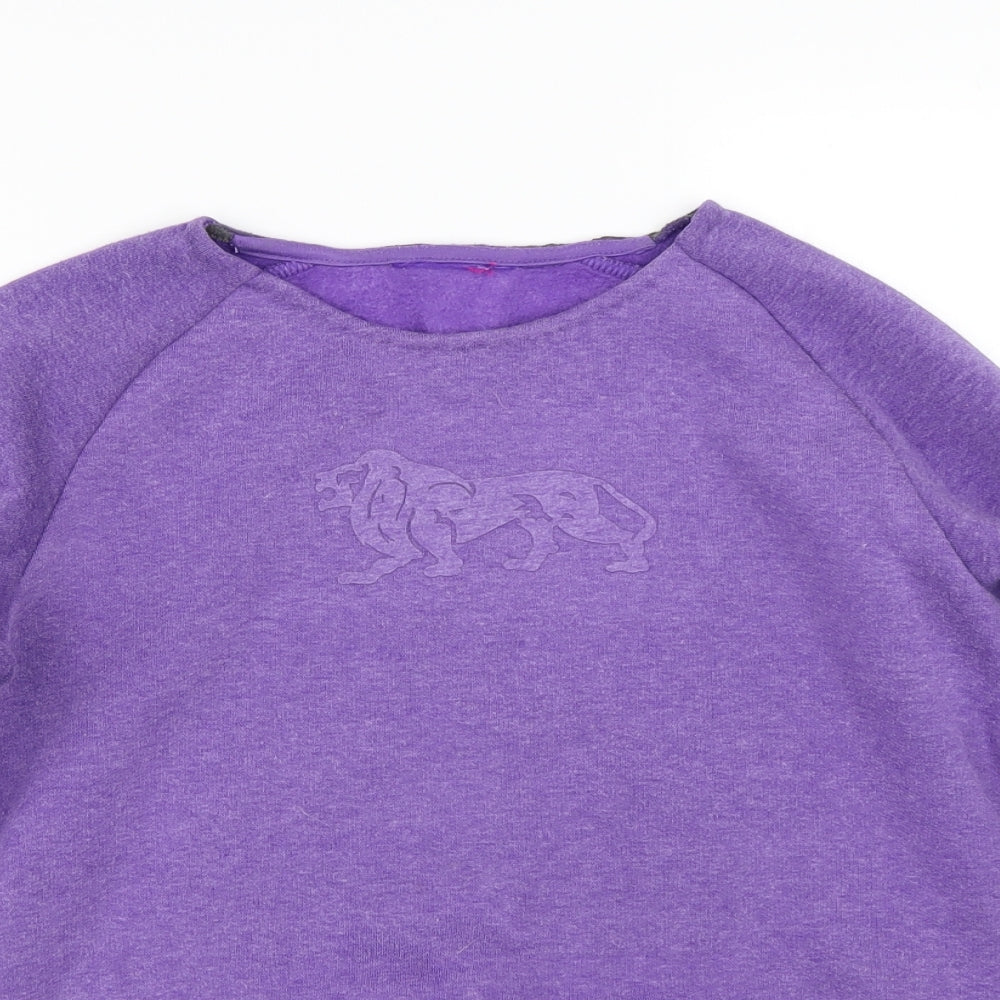 Lonsdale Womens Purple   Pullover Sweatshirt Size M