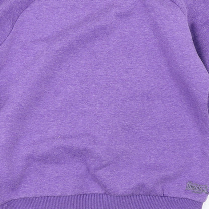 Lonsdale Womens Purple   Pullover Sweatshirt Size M