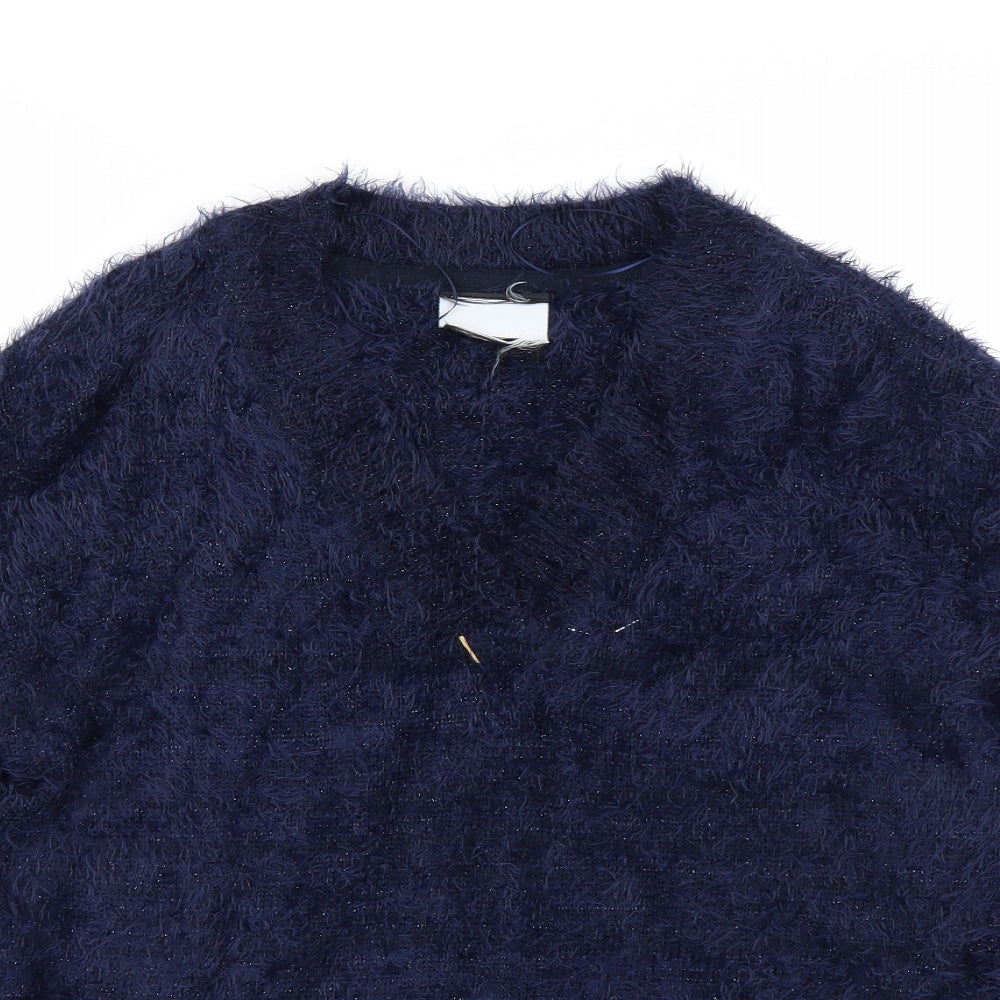 Womens UK Size S Dorothy Perkins Blue Pullover Jumper