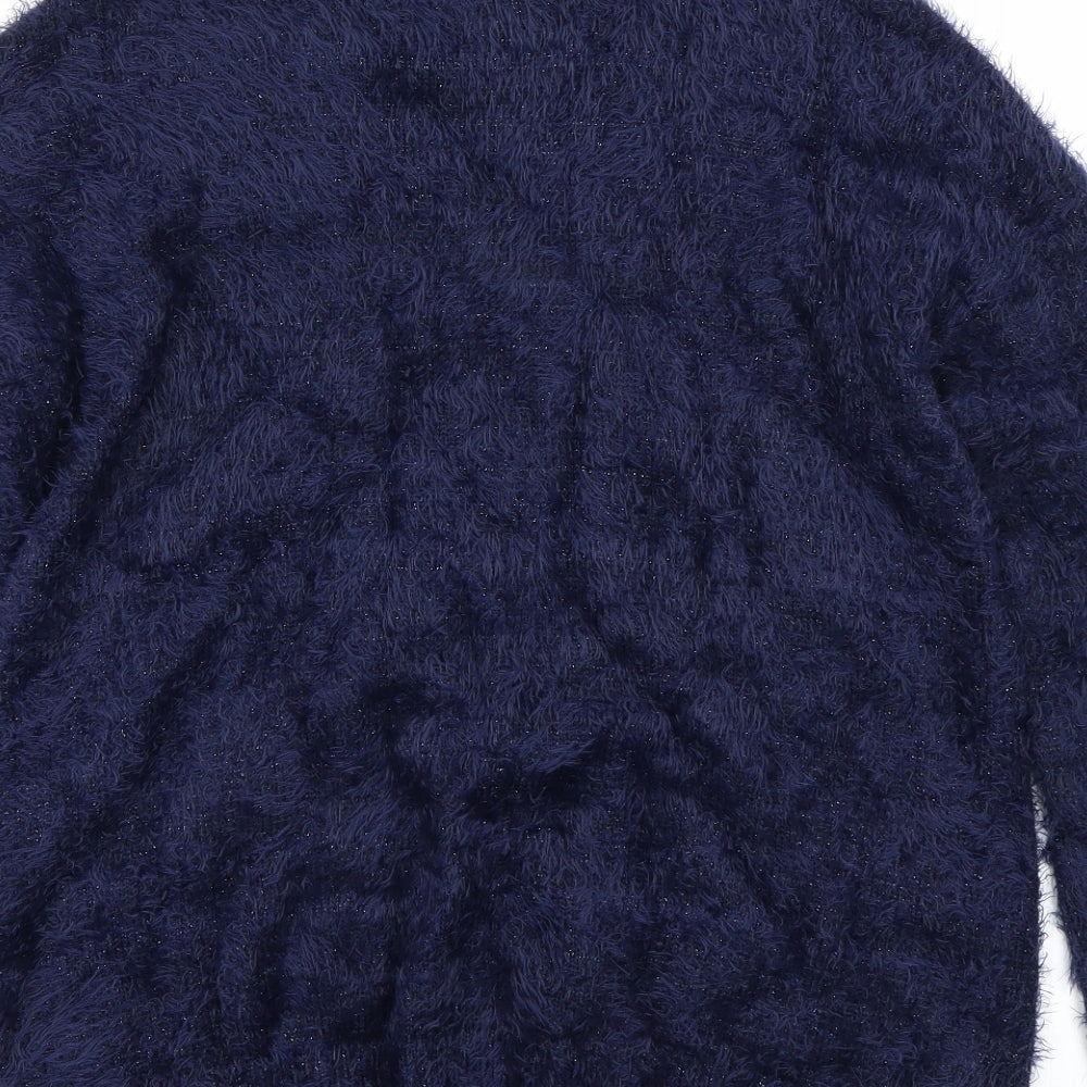 Womens UK Size S Dorothy Perkins Blue Pullover Jumper