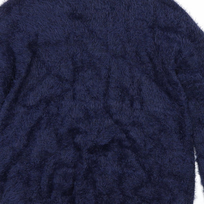 Womens UK Size S Dorothy Perkins Blue Pullover Jumper