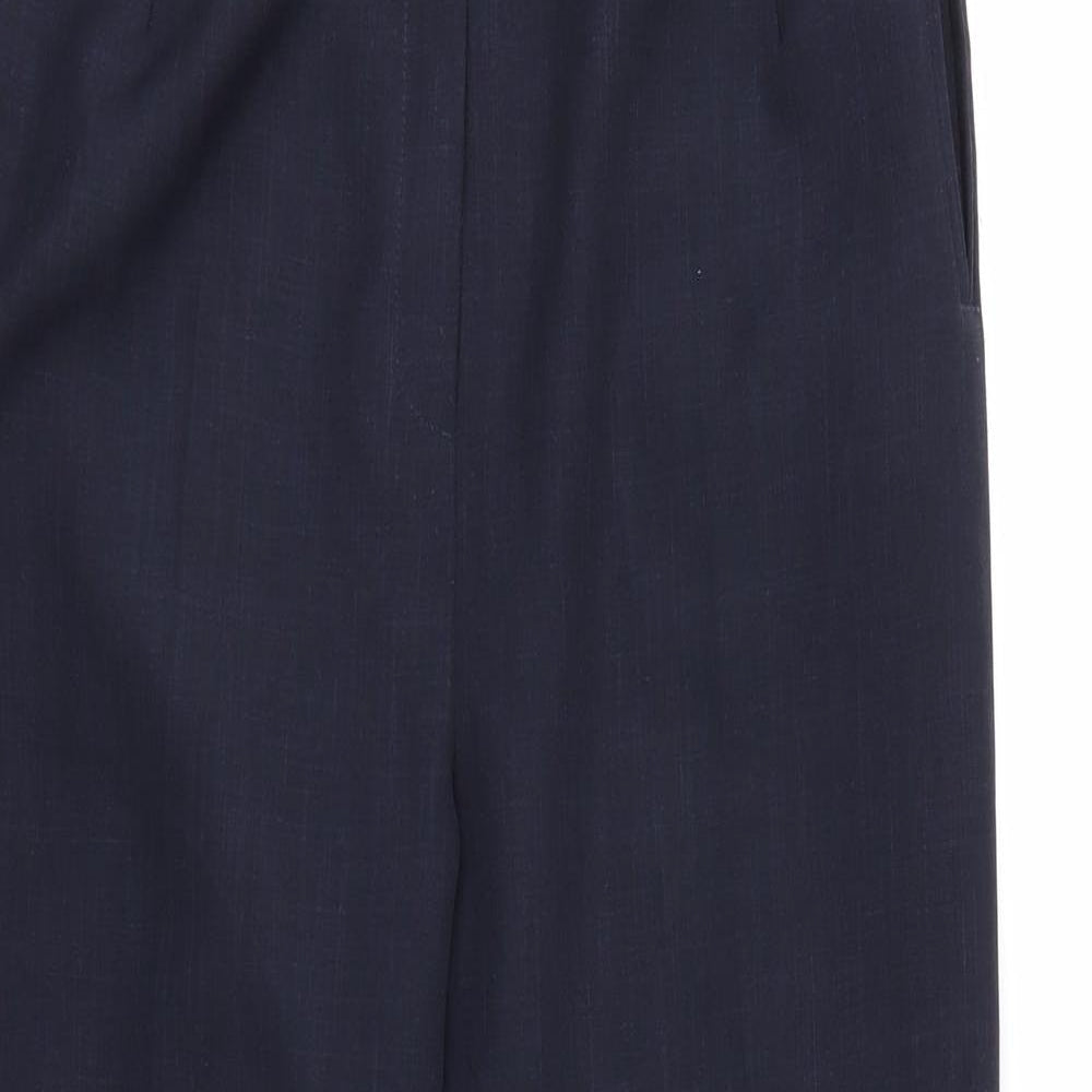 Womens UK Size 16 Berkertex Regular Fit  Blue Trousers