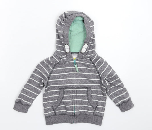 TU Baby Grey Striped  Jacket  Size 9-12 Months