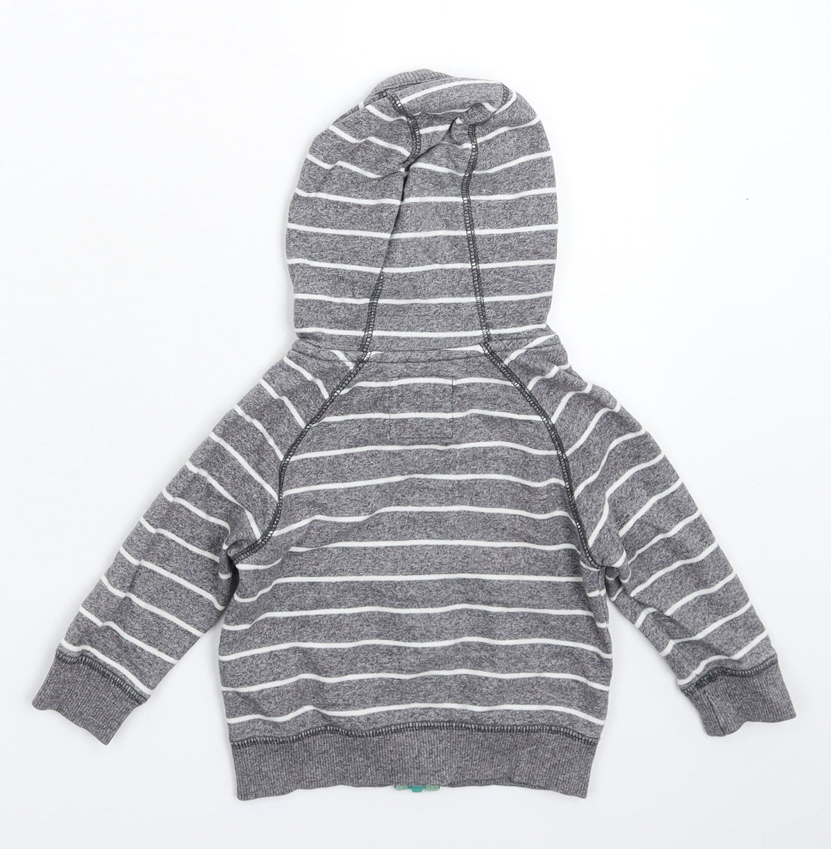 Tu Baby Grey Striped  Jacket  Size 9-12 Months