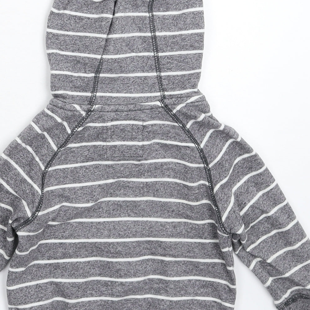 Tu Baby Grey Striped  Jacket  Size 9-12 Months