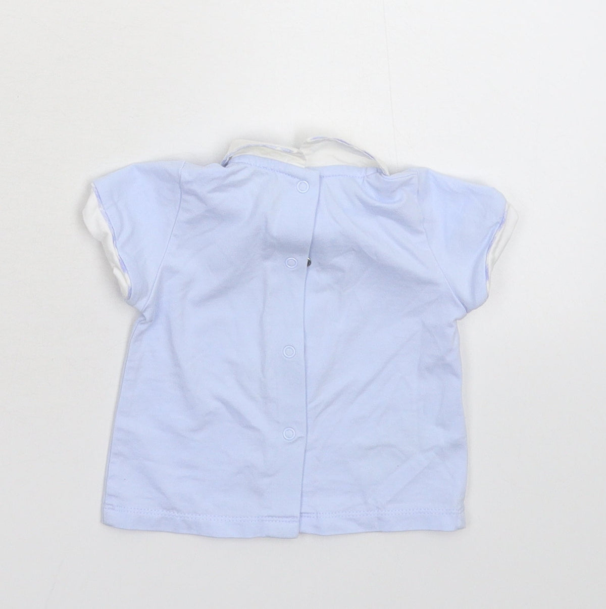 Mayoral Boys Blue   Basic T-Shirt Size 0-3 Months