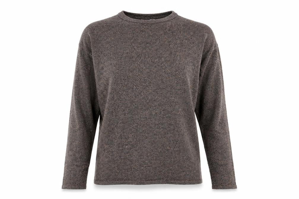 Womens UK Size 8 Warehouse Silver Pullover Jumper