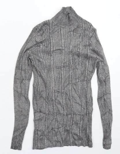 Womens UK Size 12 Marks and Spencer Grey Pullover Jumper