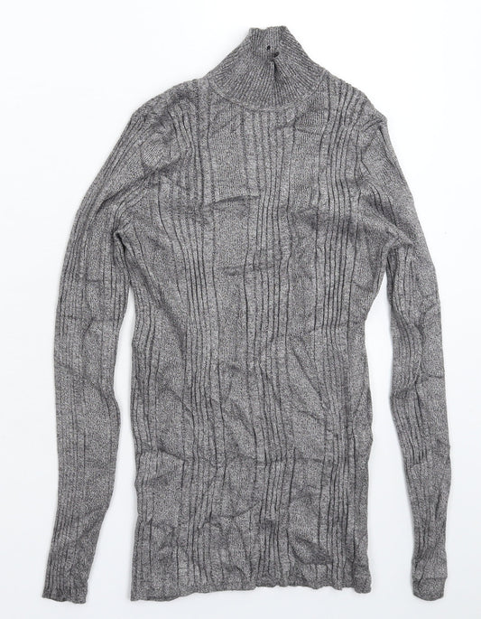Womens UK Size 12 Marks and Spencer Grey Pullover Jumper