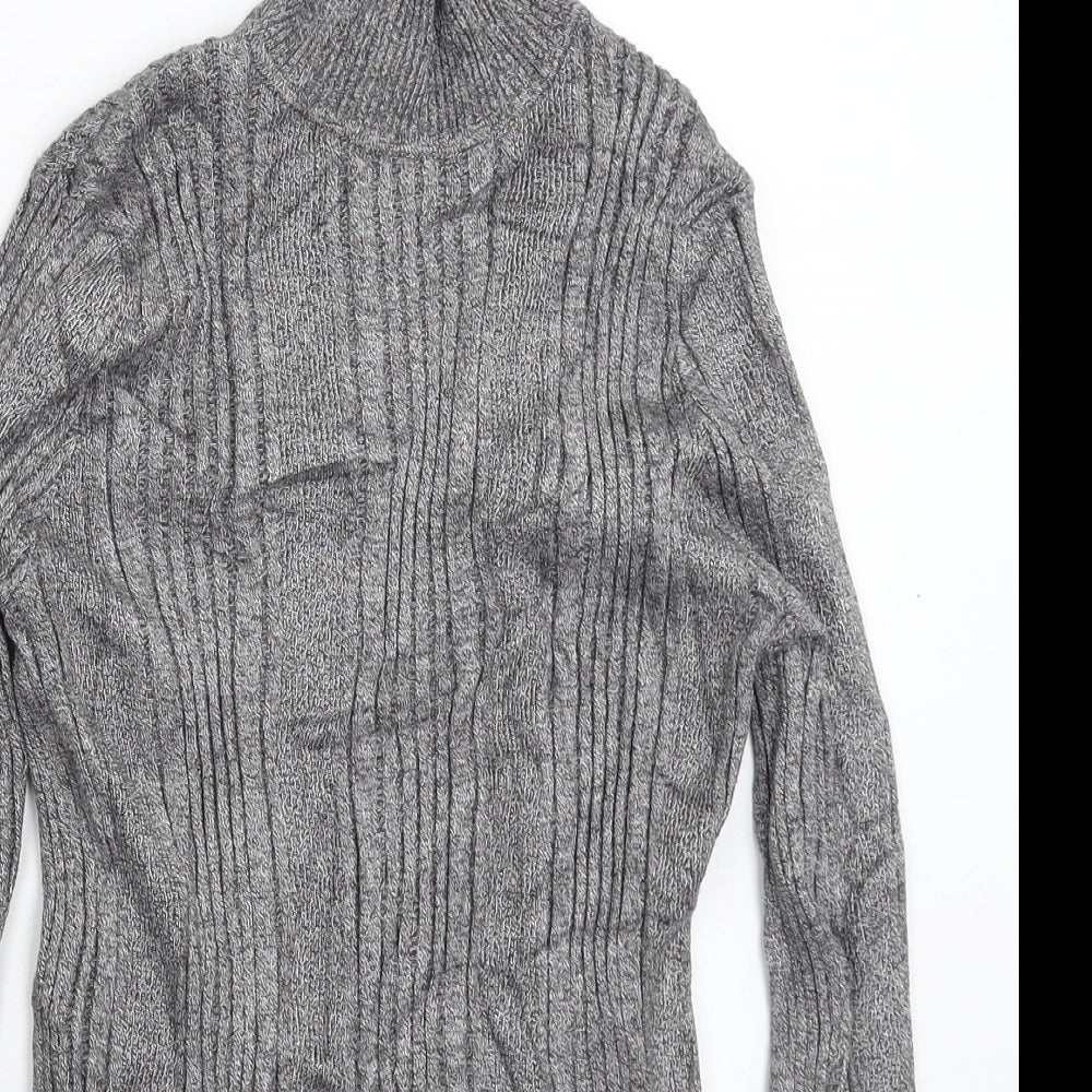 Womens UK Size 12 Marks and Spencer Grey Pullover Jumper