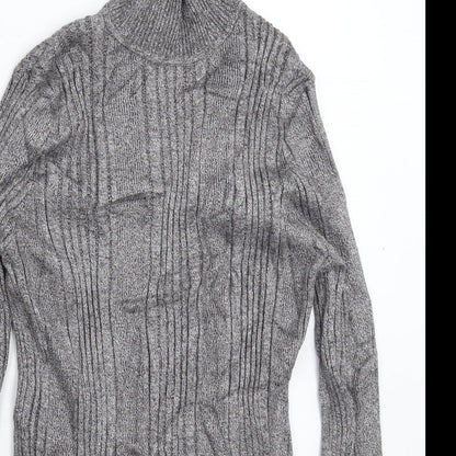 Womens UK Size 12 Marks and Spencer Grey Pullover Jumper