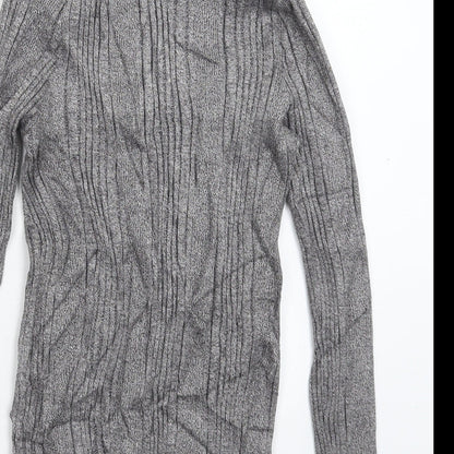 Womens UK Size 12 Marks and Spencer Grey Pullover Jumper
