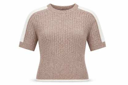 Womens UK Size 12 Marks and Spencer Beige Pullover Jumper
