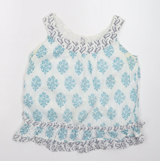 Womens UK Size 14 Klass White Basic Tank