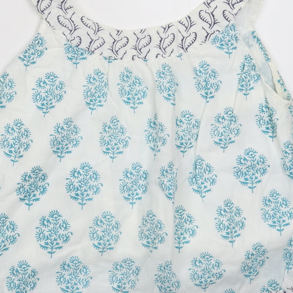 Womens UK Size 14 Klass White Basic Tank