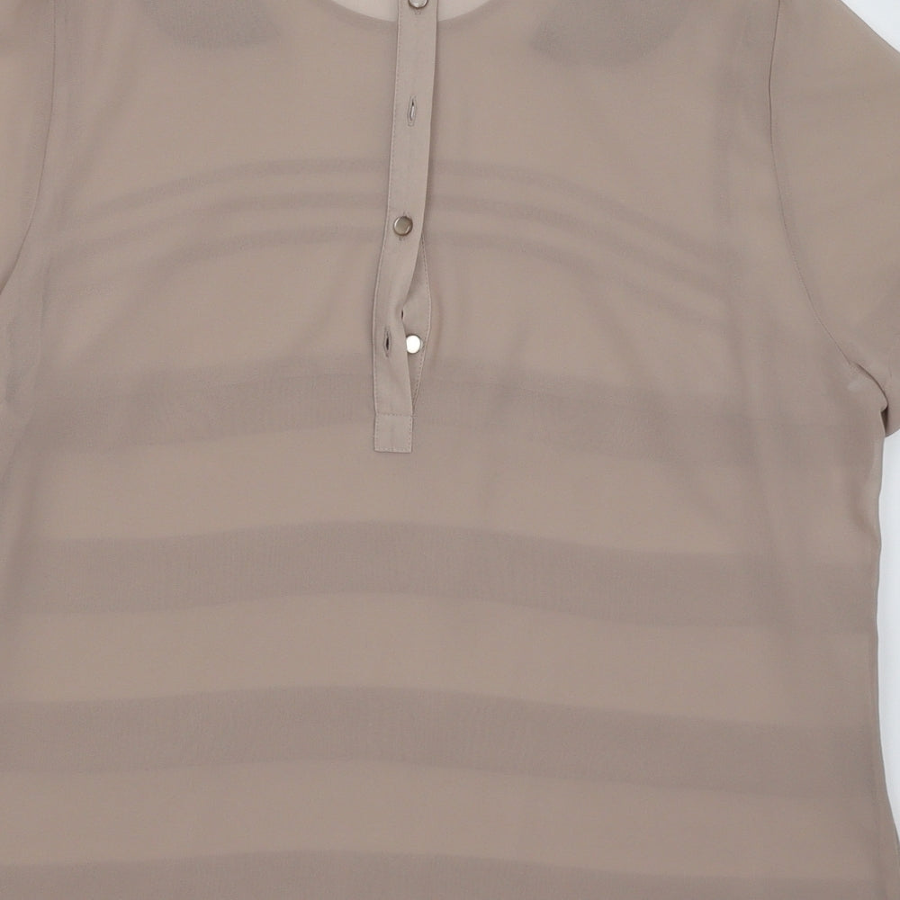 Marks and Spencer Womens Grey   Basic Blouse Size 16