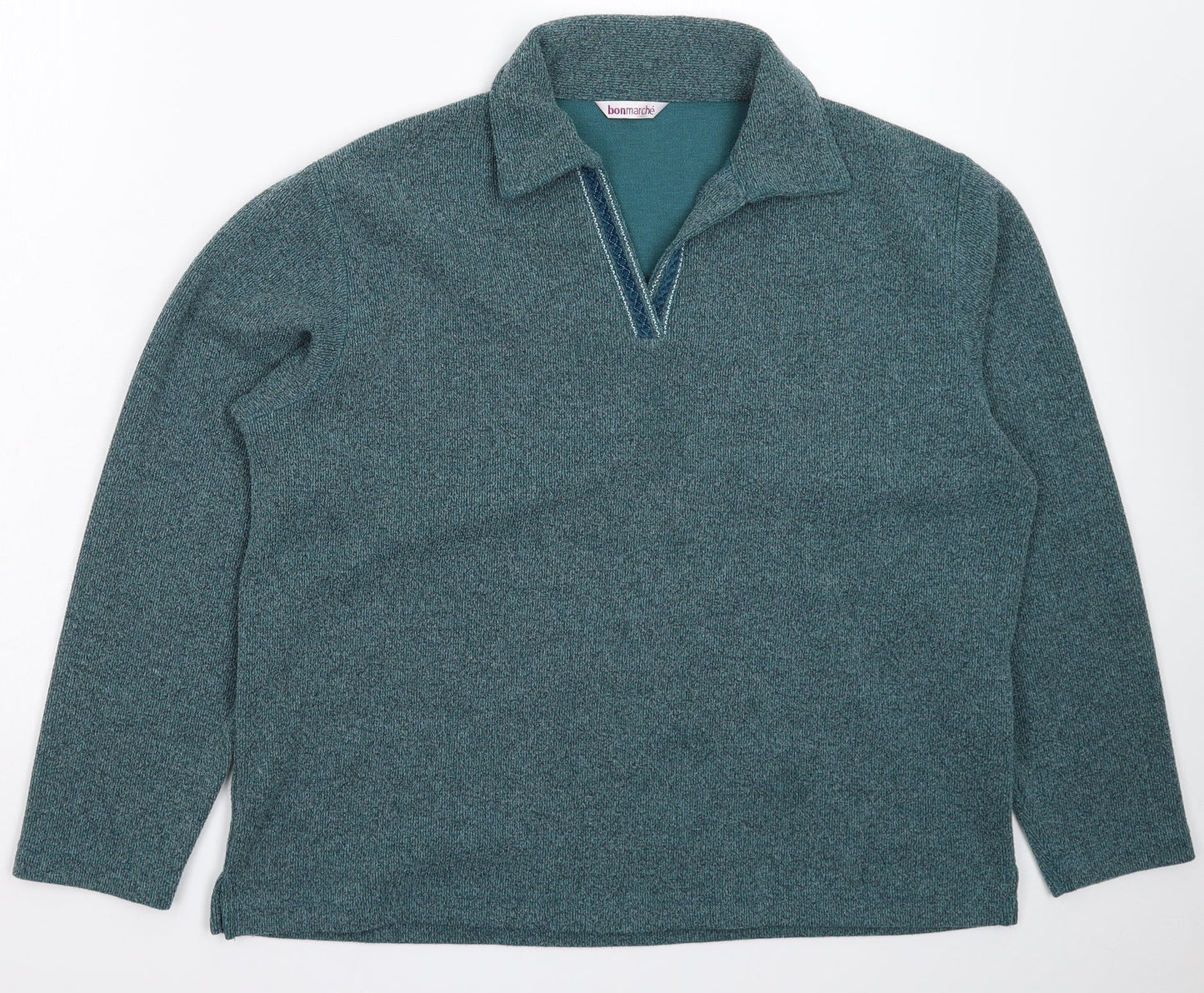 Womens UK Size M Bonmarché Blue Pullover Jumper
